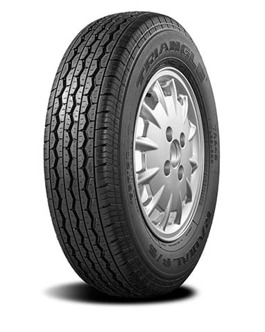 Triangle tr645 van tyre with high mileage and wear resistance.